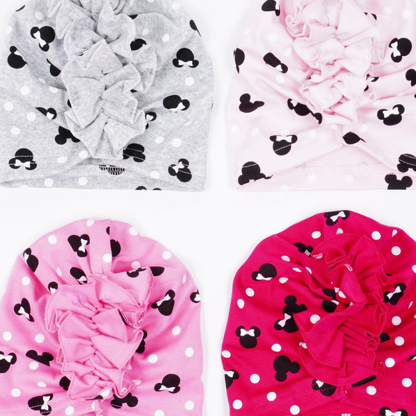 Girls' Minnie Mouse' Turban Hat (5m-5y) - Clothes4Kids