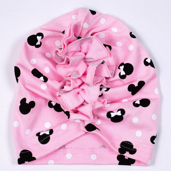 Girls' Minnie Mouse' Turban Hat (5m-5y) - Clothes4Kids