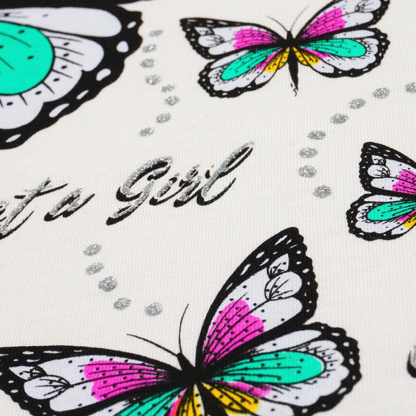 Girls' Butterfly' Printed Top (8-12y) - Clothes4Kids