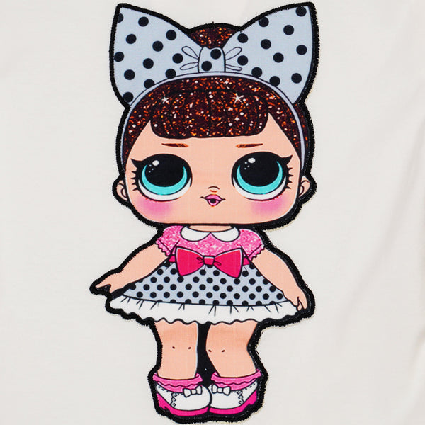 Girls' LOL Doll' Cream/Grey Set (3-8y) - Clothes4Kids