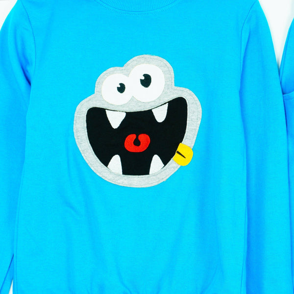 Boys' Funny Monster Face Tracksuit (4-8y) - Clothes4Kids