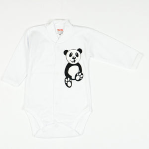 Newborn Baby Unisex Long Sleeve Bodysuit (0-3m) - Clothes4Kids