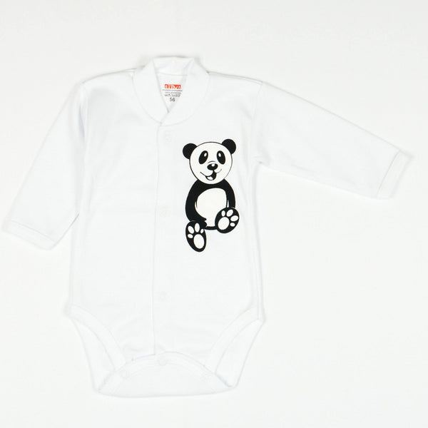 Newborn Baby Unisex Long Sleeve Bodysuit (0-3m) - Clothes4Kids