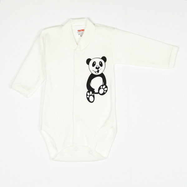 Newborn Baby Unisex Long Sleeve Bodysuit (0-3m) - Clothes4Kids