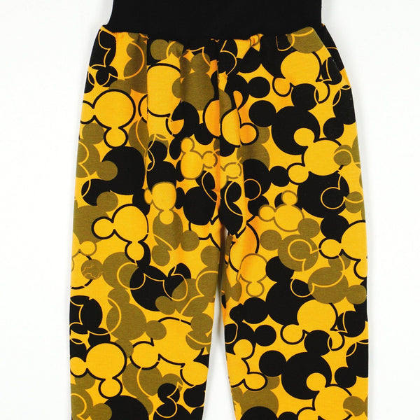 Baby Mickey Mouse 2pcs White/Mustard Yellow Set (9-18m) - Clothes4Kids