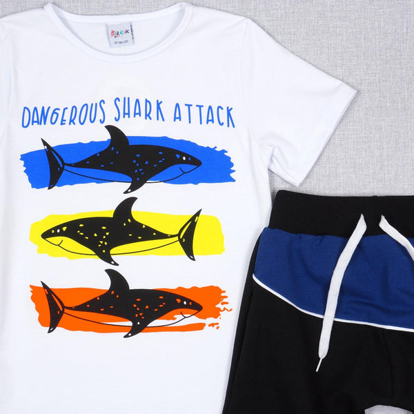 Boys' Shark' Summer Set (6-12y) - Clothes4Kids