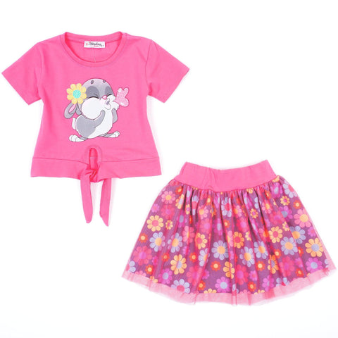 Girls' Bunny' Pink Set (9m-4y) - Clothes4Kids