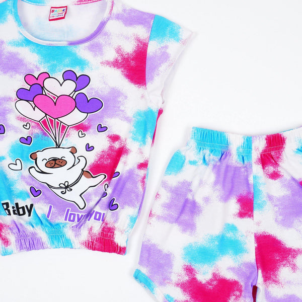 Girls' Baby I Love You' Colourful Set (4-8y) - Clothes4Kids