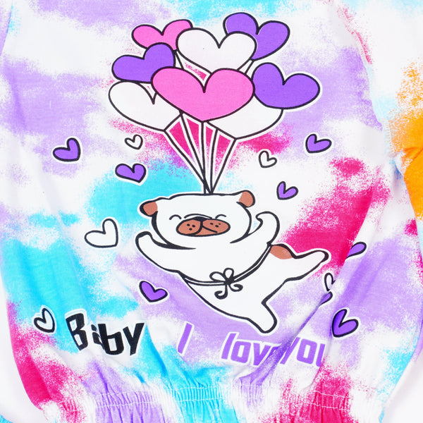 Girls' Baby I Love You' Colourful Set (4-8y) - Clothes4Kids