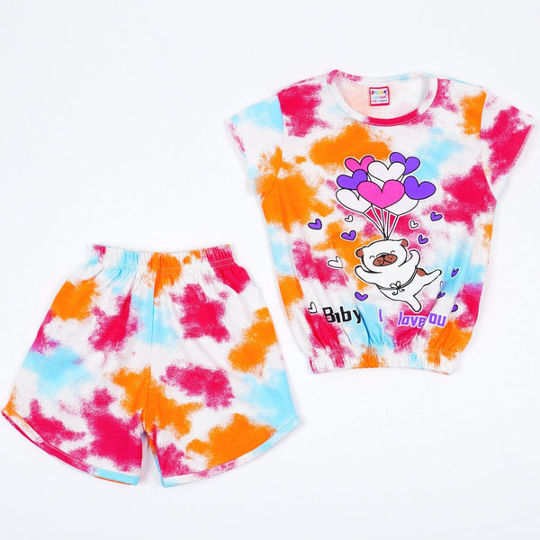 Girls' Baby I Love You' Colourful Set (4-8y) - Clothes4Kids