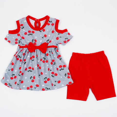 Baby Girl ' Cherries' Set (6-18m) - Clothes4Kids