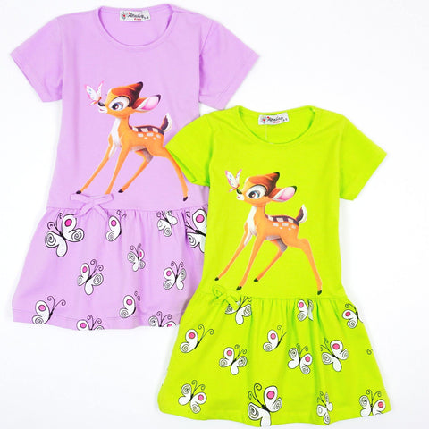 Girls' Short-Sleeve Dress (2-6y) - Clothes4Kids