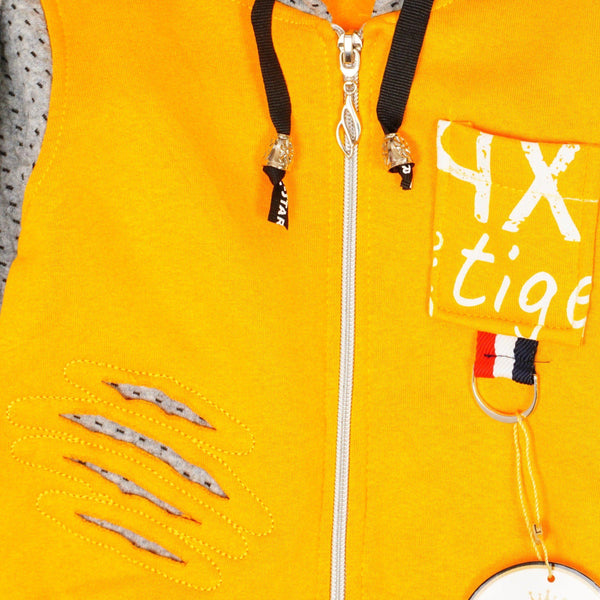 Baby Boy Tiger' Printed Yellow Set (6-18m) - Clothes4Kids