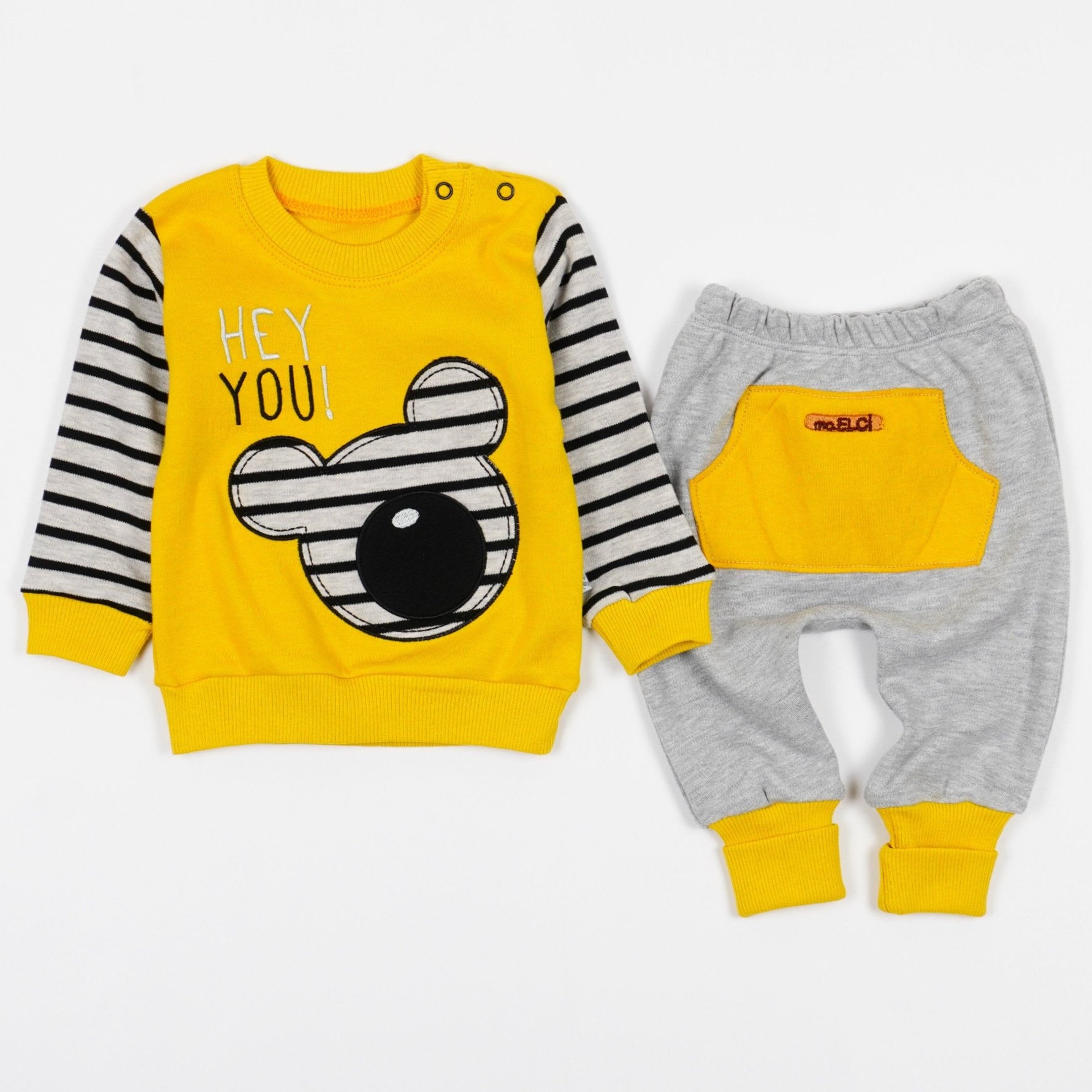 Hey You!  'Grow With Me' Style Mustard Yellow Set *Last Size 62 (0-3m)*
