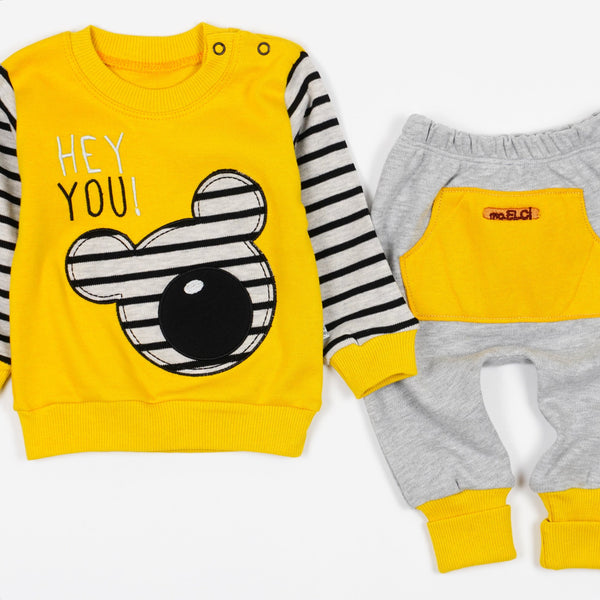 Hey You!  'Grow With Me' Style Mustard Yellow Set *Last Size 62 (0-3m)*