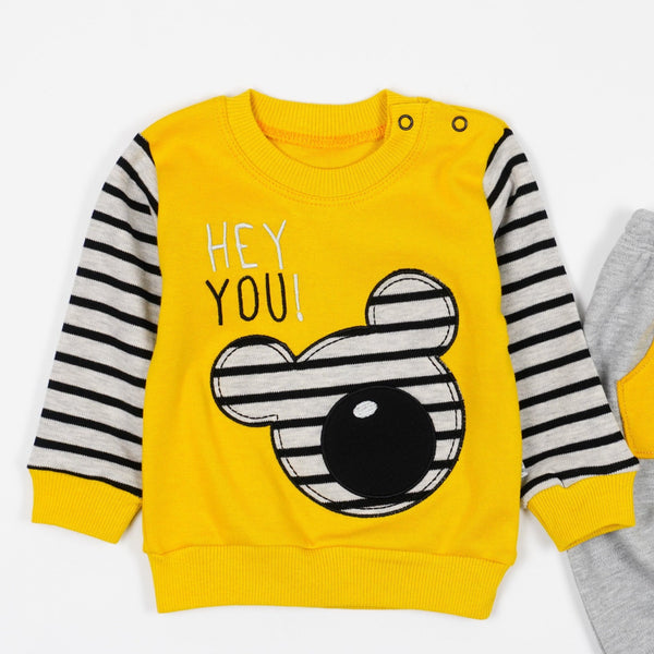 Hey You!  'Grow With Me' Style Mustard Yellow Set *Last Size 62 (0-3m)*