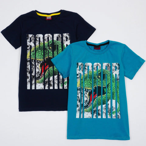 Boys' Dinosaur' Printed T-Shirt (8-12y) - Clothes4Kids