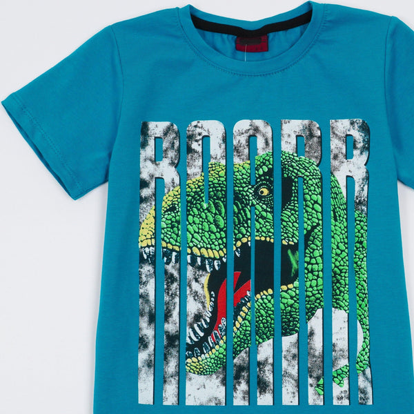 Boys' Dinosaur' Printed T-Shirt (8-12y) - Clothes4Kids