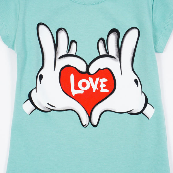 Girls' Love' T-Shirt (7-12y) - Clothes4Kids