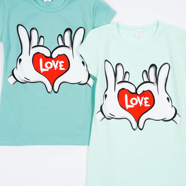 Girls' Love' T-Shirt (7-12y) - Clothes4Kids