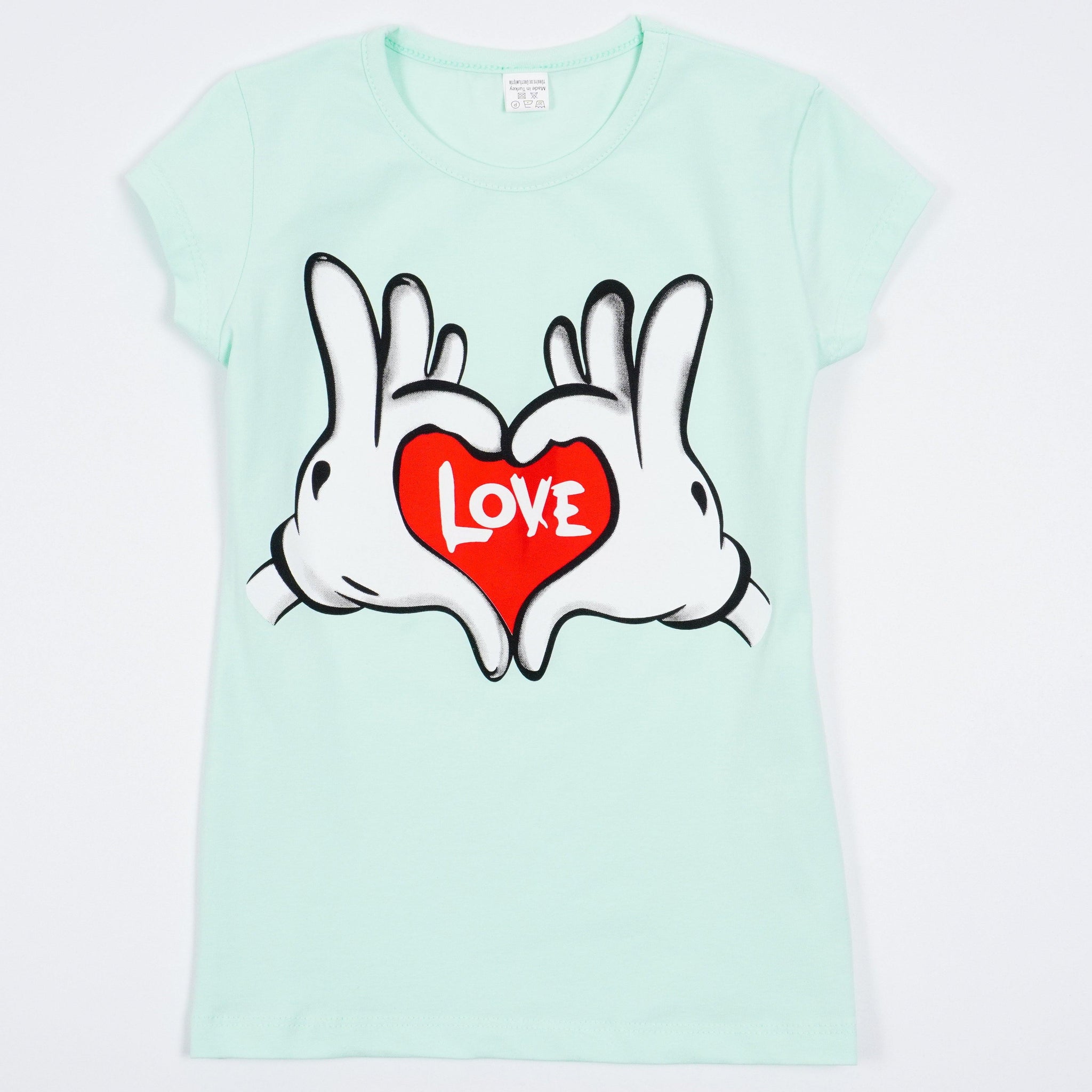 Girls' Love' T-Shirt (7-12y) - Clothes4Kids