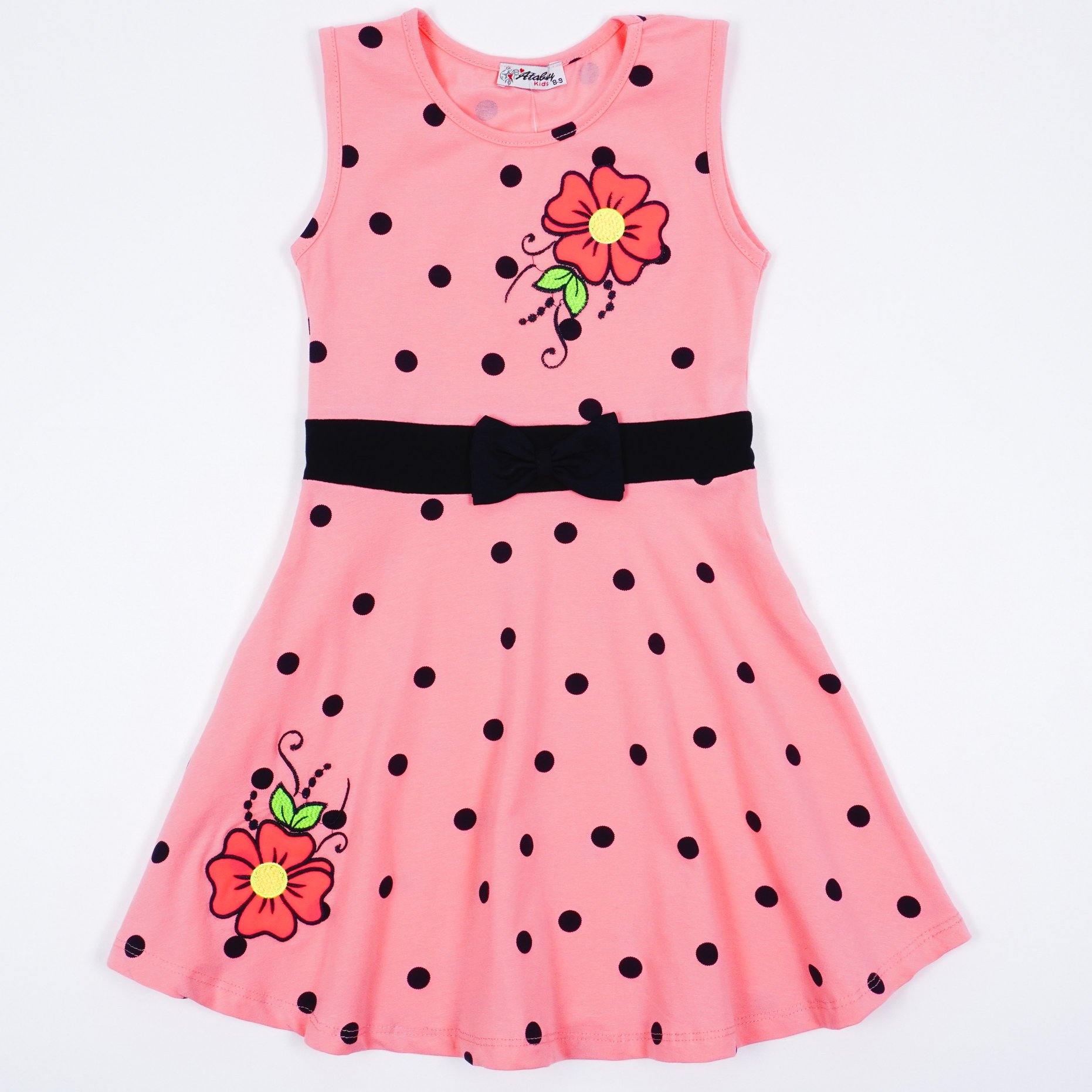 Girls' Flower' Summer Dress *Last size-146(10-11y)* - Clothes4Kids