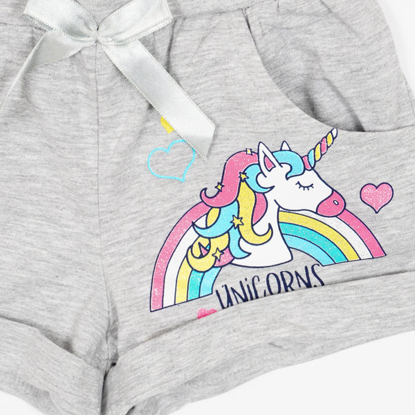 Girls' Dreamer' Unicorn Printed Summer Set *Last size-116(5-6y)* - Clothes4Kids