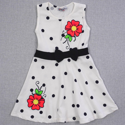 Girls' Flower' Summer Dress (5-8y) - Clothes4Kids