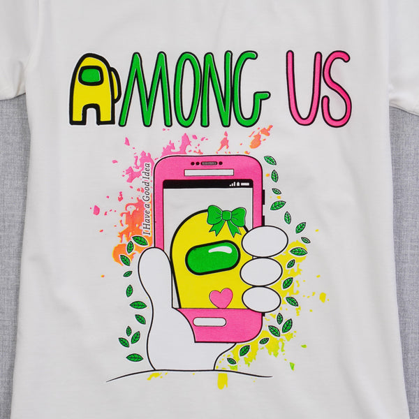Girls' Among Us' T-Shirt *Last sizes-146(10-11y),152(11-12y)* - Clothes4Kids