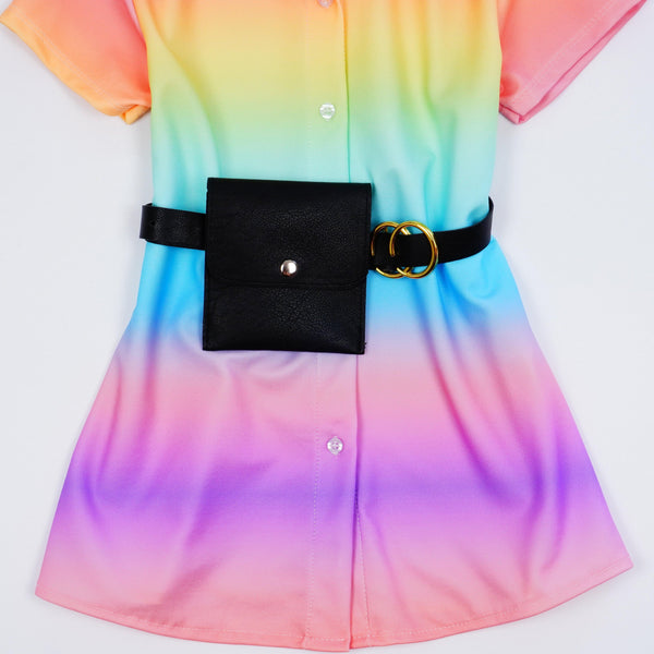 Girls' Rainbow Dress (5-14y) - Clothes4Kids