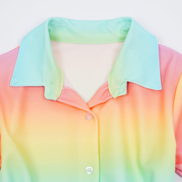 Girls' Rainbow Dress (5-14y) - Clothes4Kids