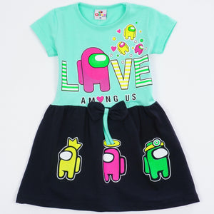Girls' Love Among Us' Dress (1-5y) - Clothes4Kids