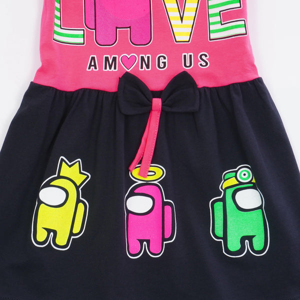 Girls' Love Among Us' Dress (1-5y) - Clothes4Kids