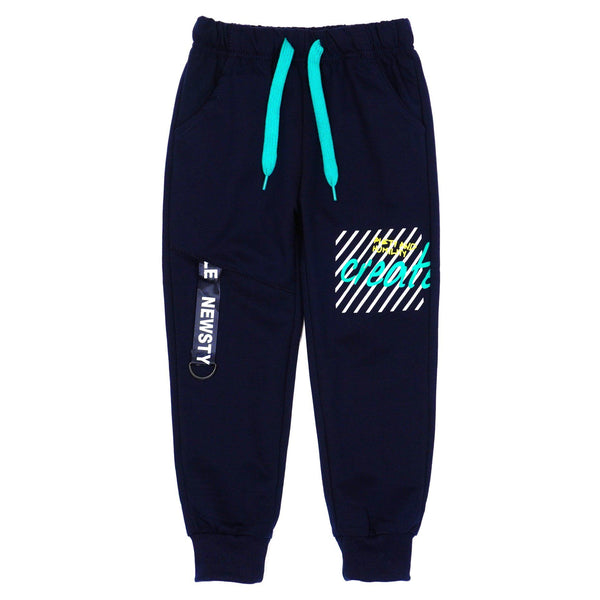 Boys' New Style' Ocean Blue/Navy Blue Set (3-6y) - Clothes4Kids