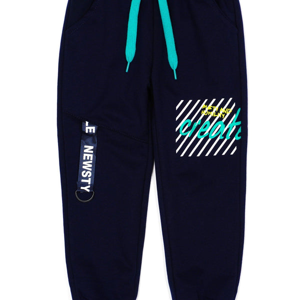 Boys' New Style' Ocean Blue/Navy Blue Set (3-6y) - Clothes4Kids