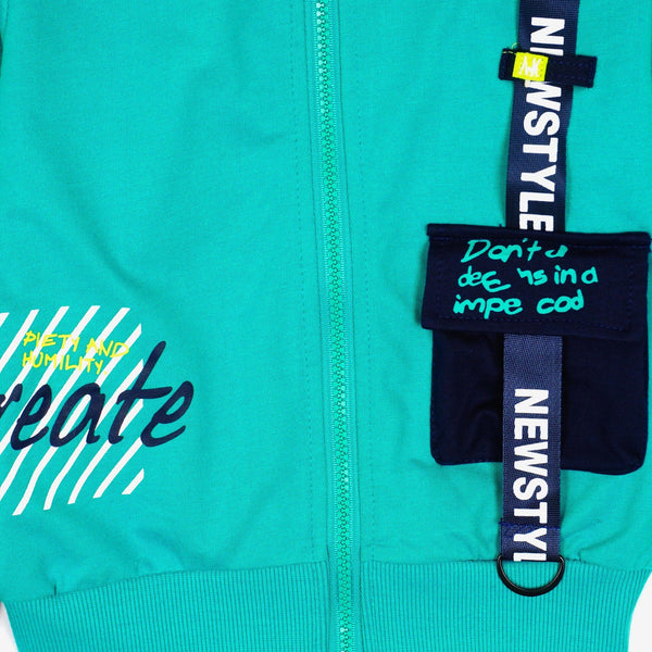 Boys' New Style' Ocean Blue/Navy Blue Set (3-6y) - Clothes4Kids