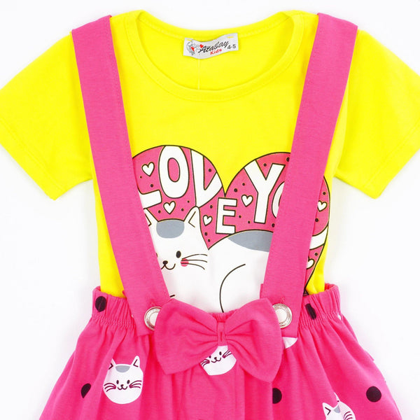 Girls' Love Cat' Set (4-8y) - Clothes4Kids