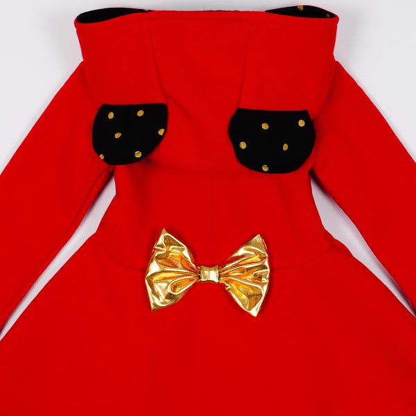 Girls' Winter Warm Red Hoodie (18m-9y) - Clothes4Kids