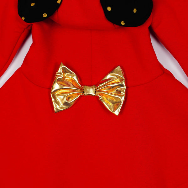 Girls' Winter Warm Red Hoodie (18m-9y) - Clothes4Kids