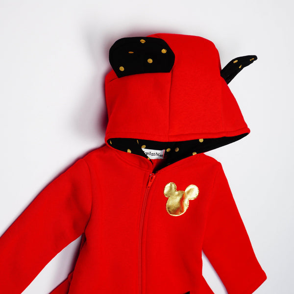 Girls' Winter Warm Red Hoodie (18m-9y) - Clothes4Kids
