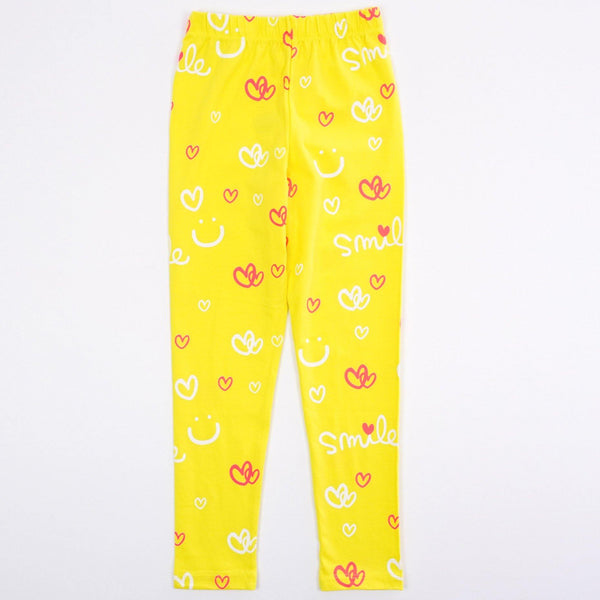Girls' Smile' Leggings (4-8y) - Clothes4Kids