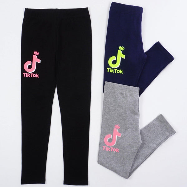 Girls' Tik Tok' Leggings (5-13y) - Clothes4Kids