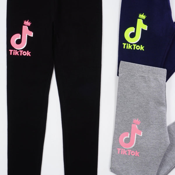 Girls' Tik Tok' Leggings (5-13y) - Clothes4Kids