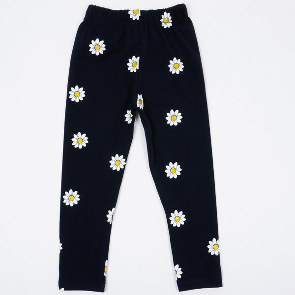 Girls' Daisy' Printed Leggings (1-8y) - Clothes4Kids