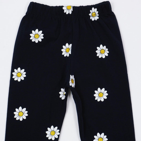 Girls' Daisy' Printed Leggings (1-8y) - Clothes4Kids