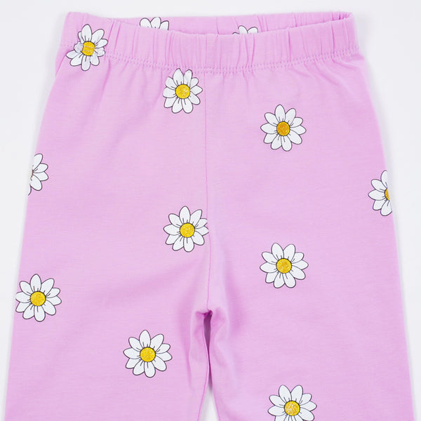 Girls' Daisy' Printed Leggings (1-8y) - Clothes4Kids