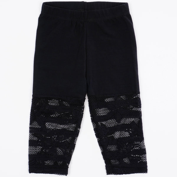 Girls' Lace-Trimmed Cycling Shorts (3-9y) - Clothes4Kids