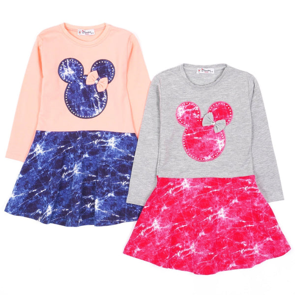 Girls' Long Sleeve  Dress (9m-4y)