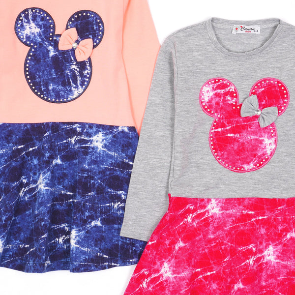 Girls' Long Sleeve  Dress (9m-4y)