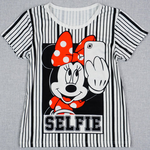 Girls'  Striped T-Shirt (5-14y) - Clothes4Kids
